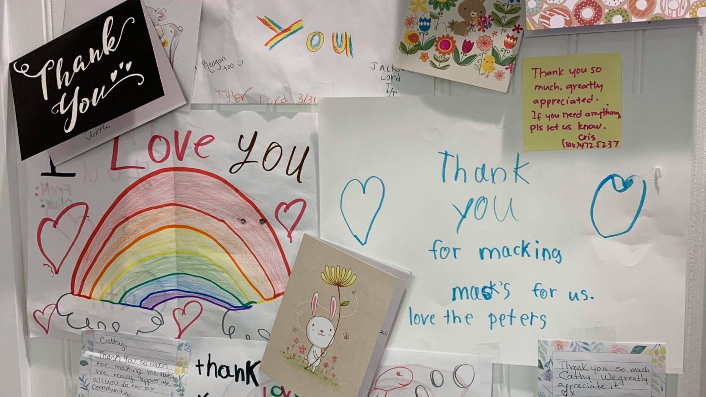 A simple Facebook message has united a group of Santa Clarita residents with kindness sewn into their hearts