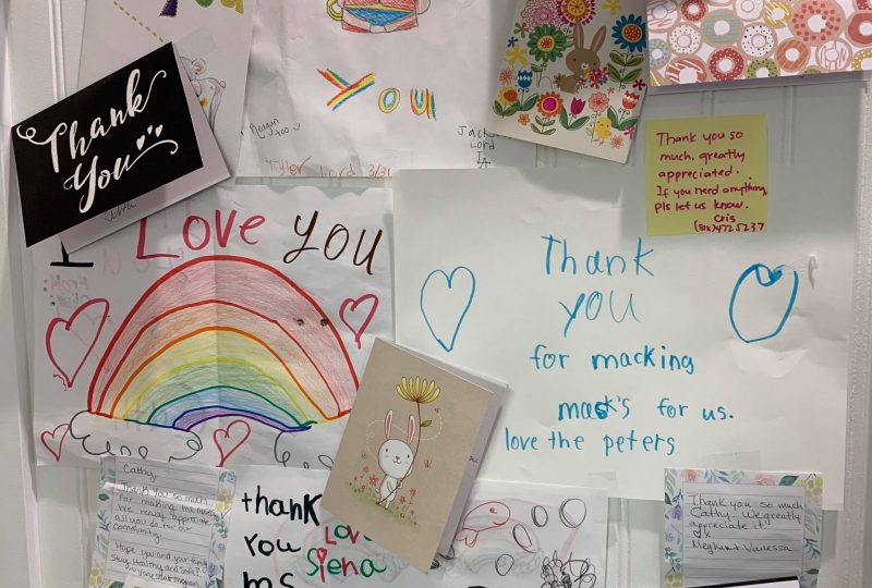 A simple Facebook message has united a group of Santa Clarita residents with kindness sewn into their hearts