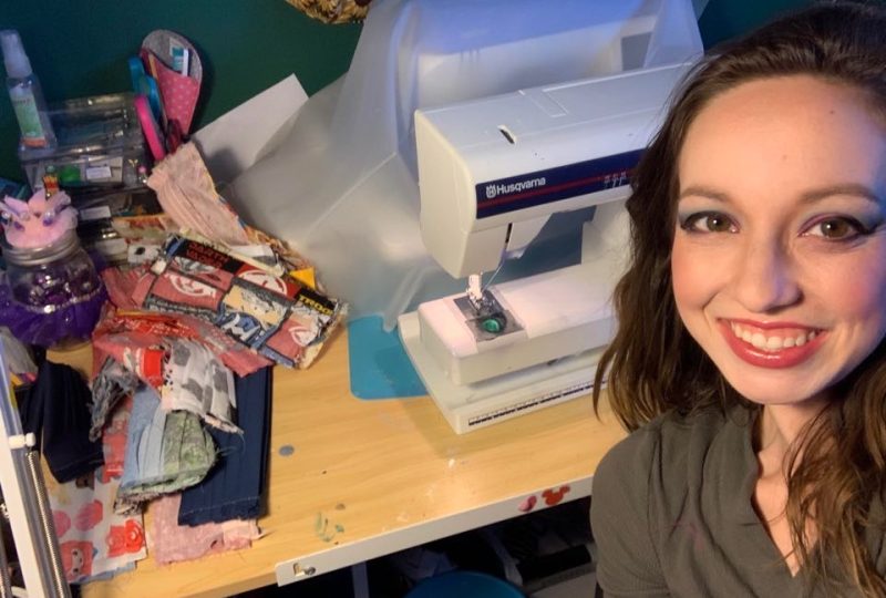 One mask after another: Santa Clarita resident honors her mom while giving back to the community