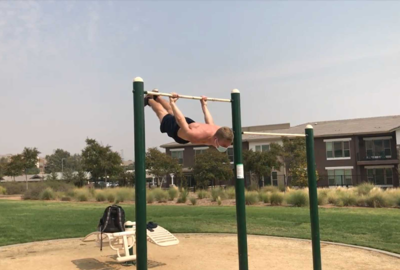 Athletes across SCV find ways to stay in shape at home