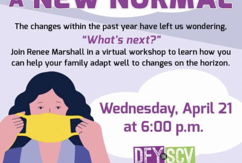 DFY in SCV to host workshop to prepare community for a new normal