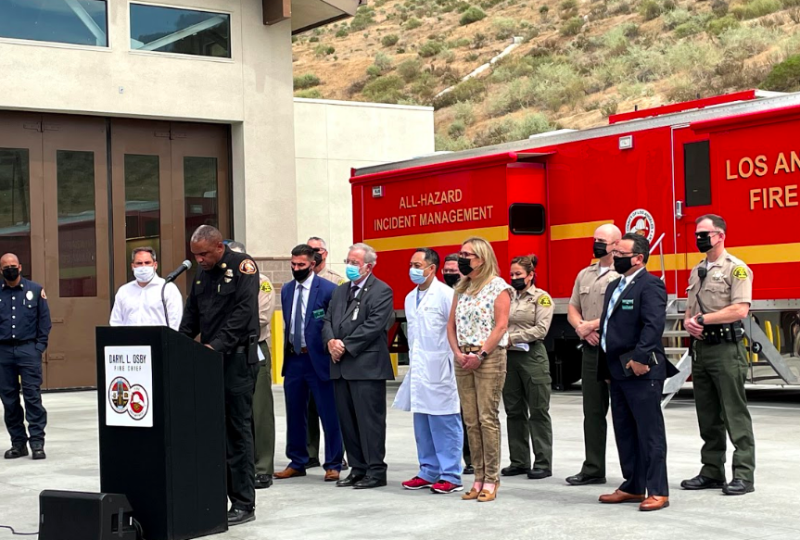 Shooting in Fire Station 81 north of Santa Clarita prompts mental health discussion