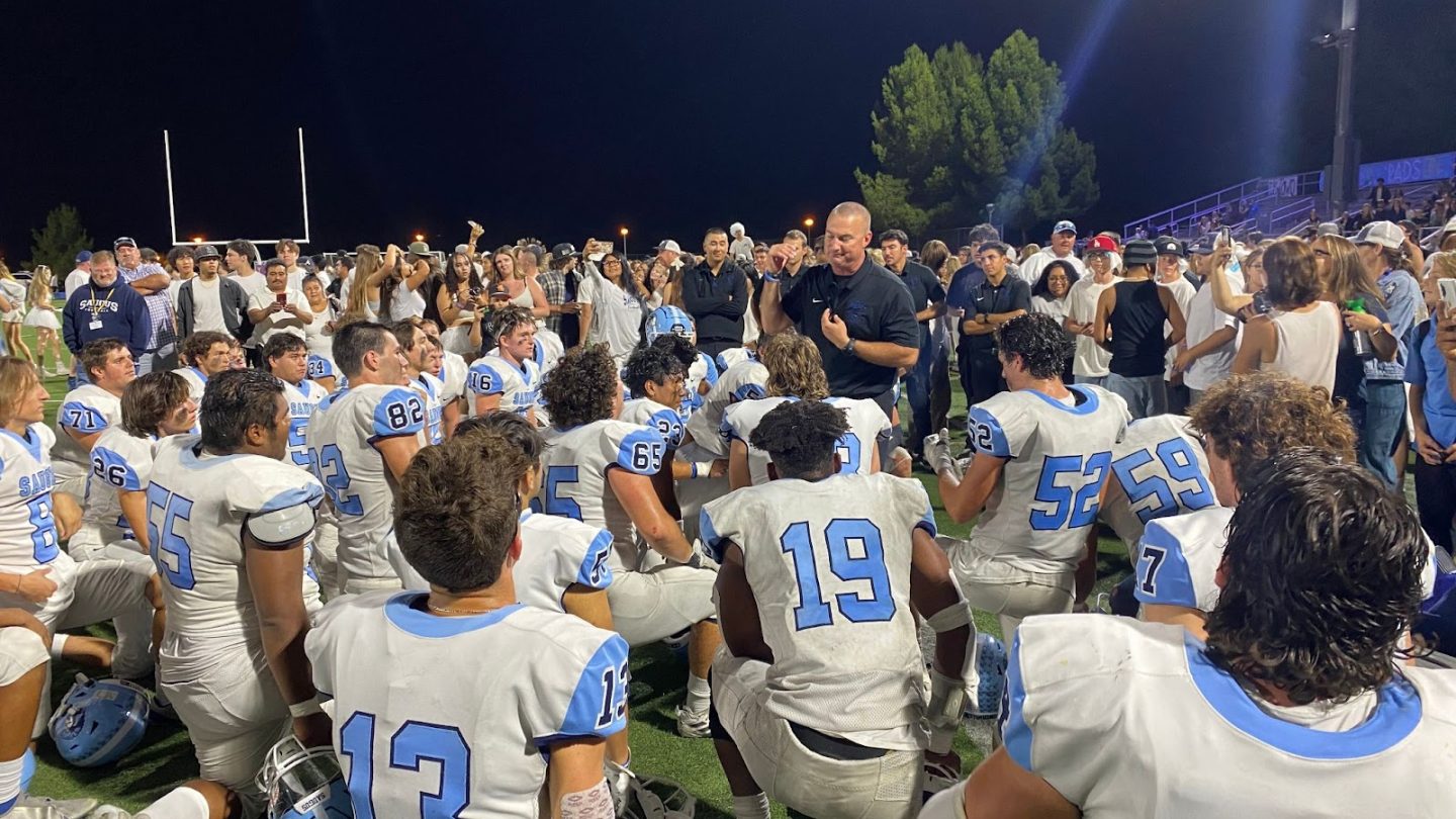 Saugus football shines in first Foothill League game