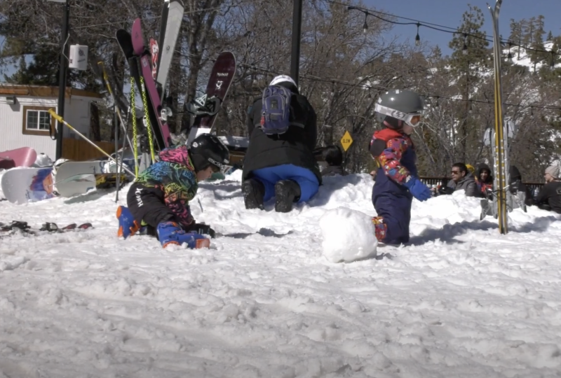 Snow causes SoCal weather distress