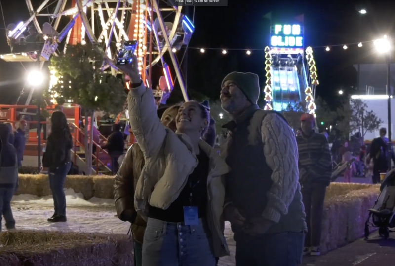Focusing on the reason for the season at the annual Winter Wonderland event