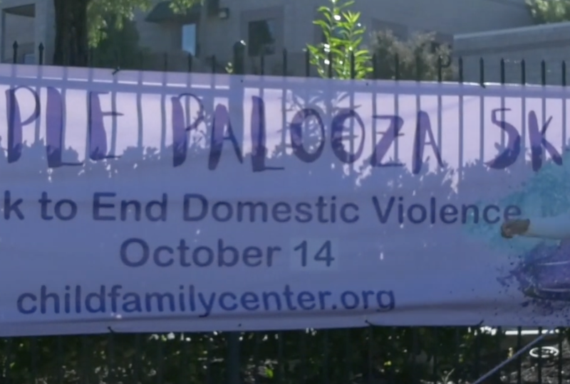 The Santa Clarita community dressed in purple to walk for a good cause