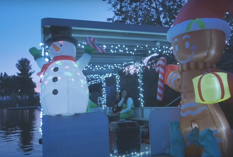 ‘Friends of Castaic Lake’ hosts the Winter Magic Boat Parade