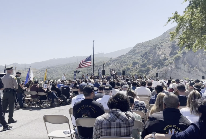 City of Santa Clarita holds Memorial Day ceremony