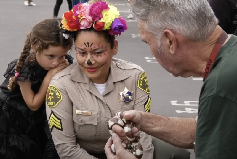 Santa Clarita Valley Sheriff Deputies transformed their jail into a house of horror for the 33rd annual Haunted Jailhouse event