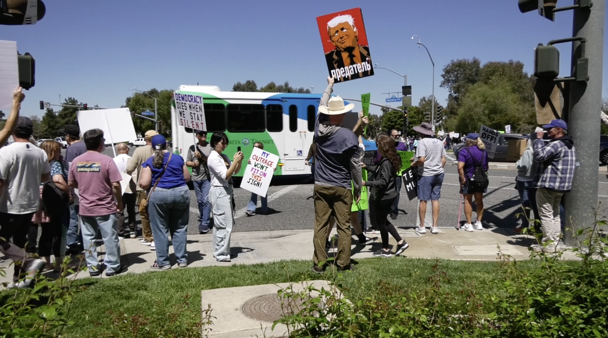 Residents take to the streets at the ‘Stop The Cuts Rally’