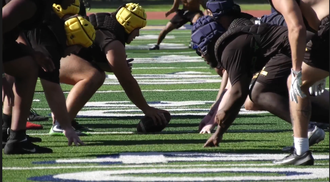 COC Football returns for spring practices, preparing for the 2025 season