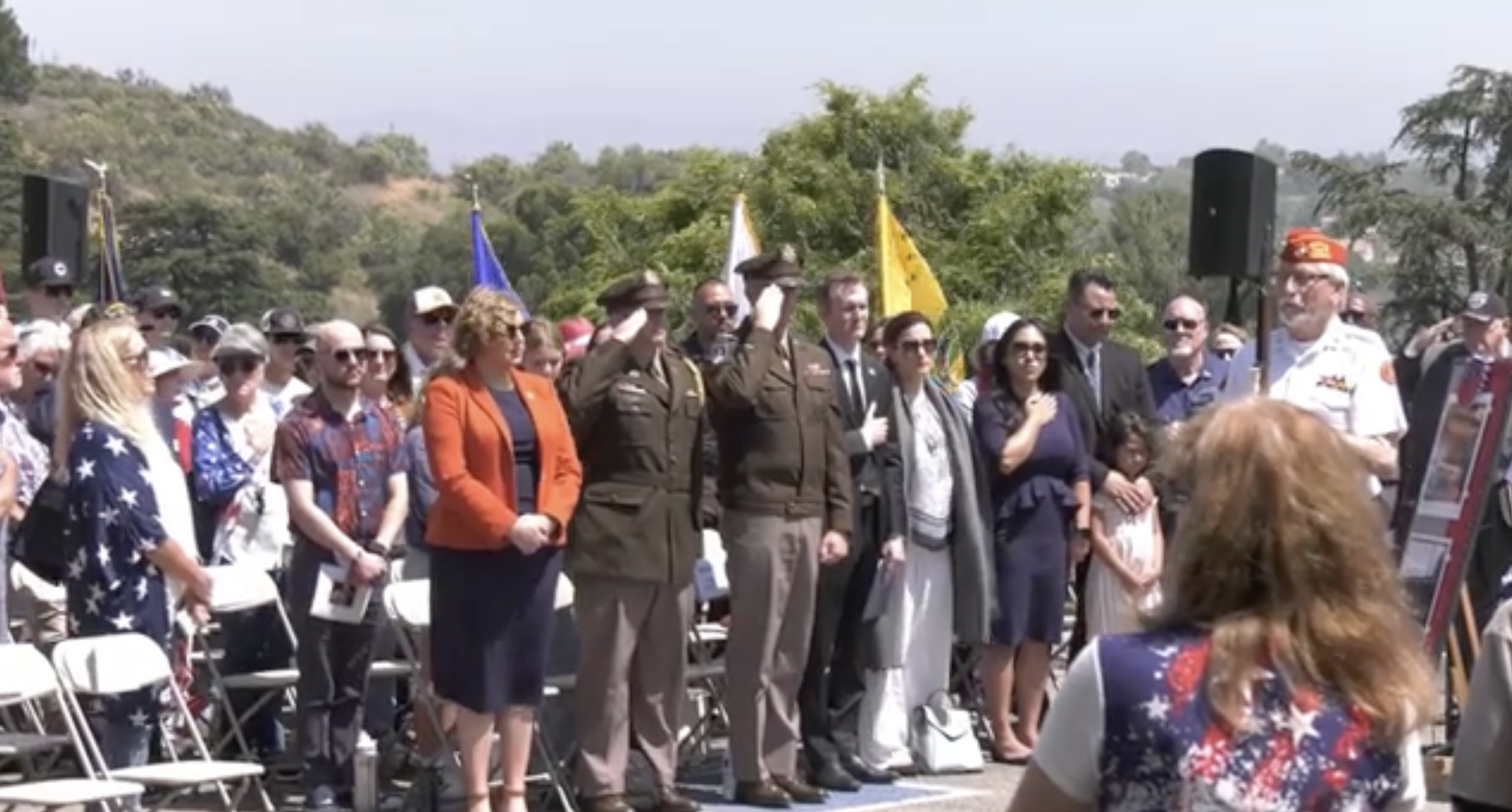 Hundreds gathered at Eternal Valley to celebrate Memorial Day
